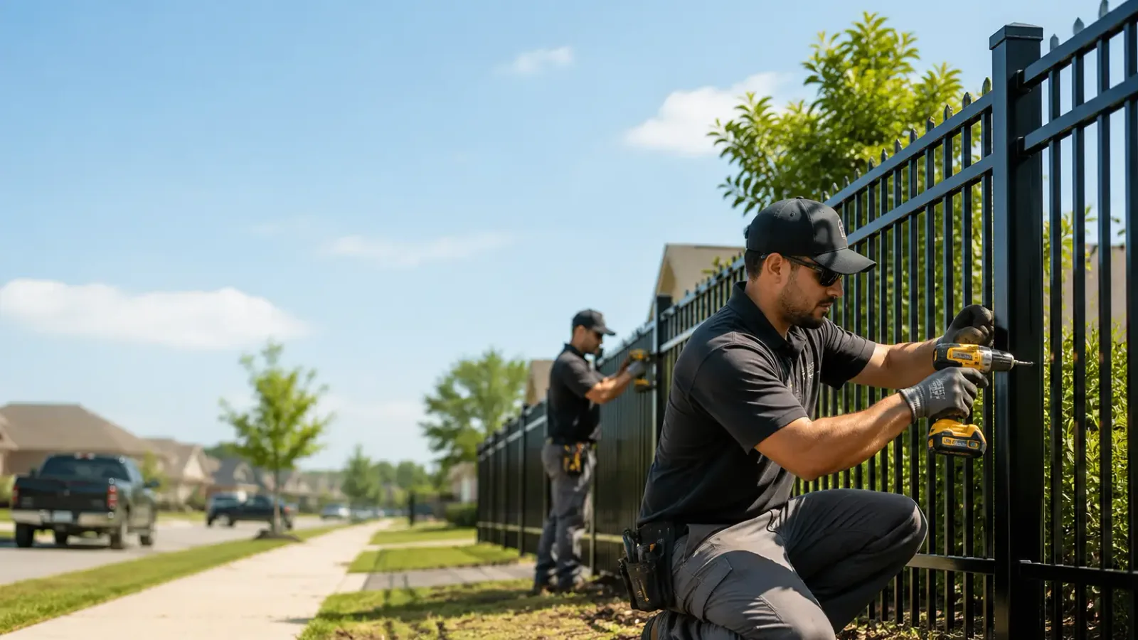 Metal Fence Installation in Hanna City, IL